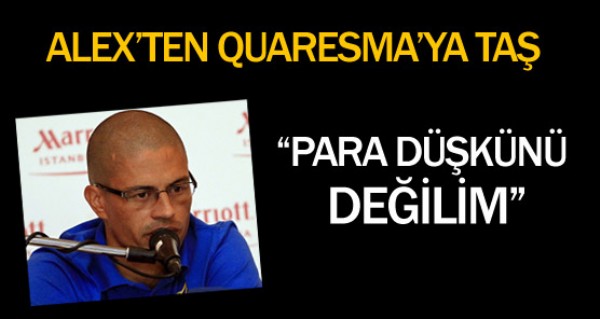 Alex'den Quaresma'ya gnderme